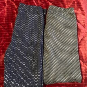 Stylish Women's Leggings - Black and Gray